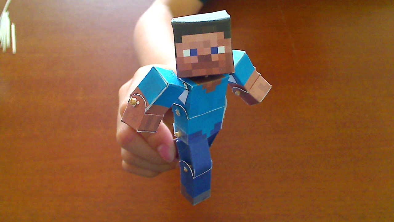 Featured image of post Bendable Steve Papercraft