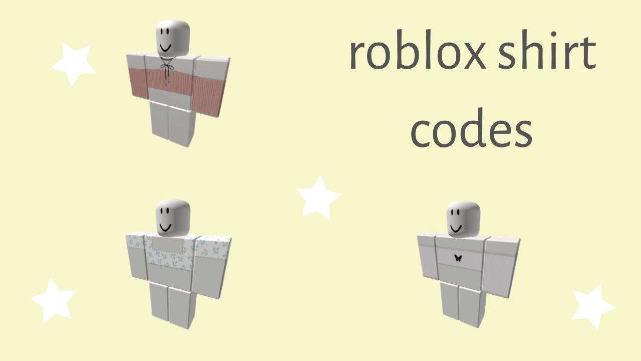 Featured image of post Bloxburg Shirt Codes