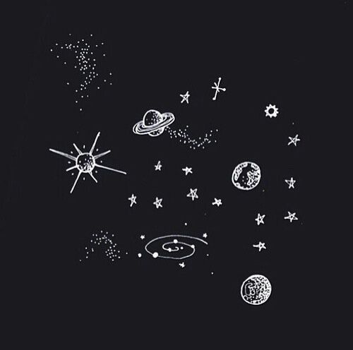 Featured image of post Galaxy Drawings Black And White