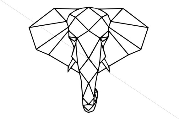 Featured image of post Geometric Elephant Svg