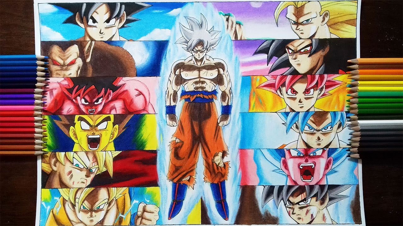 Featured image of post Goku All Forms Drawing