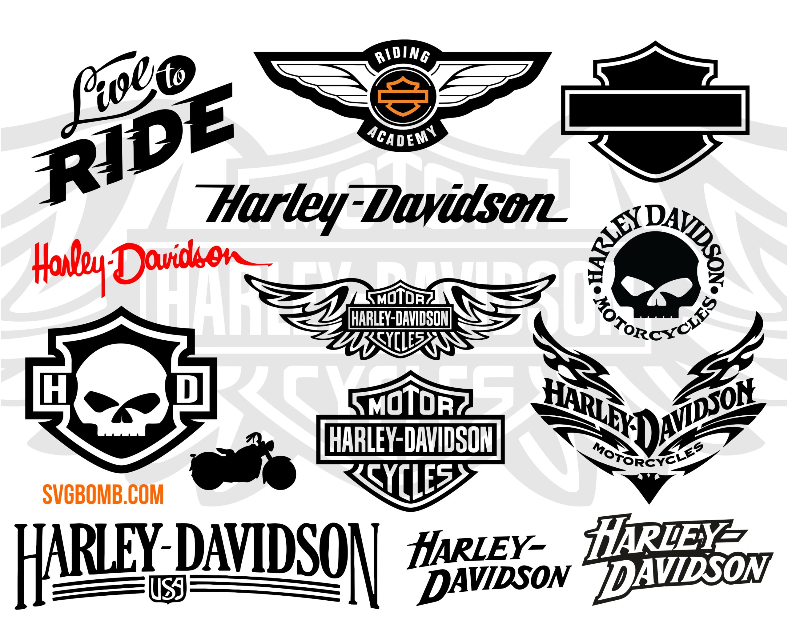 Featured image of post Harley Davidson Svg Images