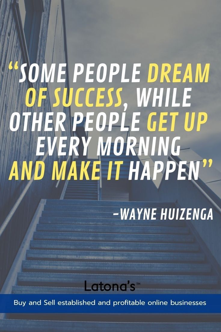 pic Some People Dream Of Success While Other People Get Up Every Morning And Make It Happen morning motivation quotes
